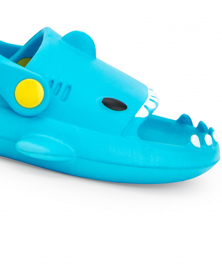 Sandali in gomma blu da bambino Collezione Laguna Beach