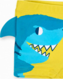 Costume boxer giallo da bambino Collezione Laguna Beach