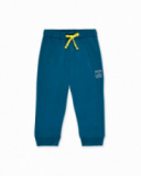 Pantaloni blu in peluche da bambino Collezione Laguna Beach