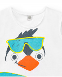 Camiseta sin mangas punto blanco niño Laguna Beach