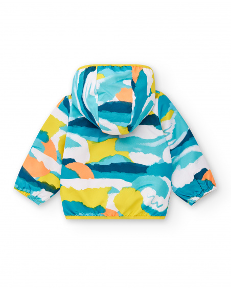 Giacca a vento gialla da ragazzo Collezione Laguna Beach