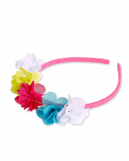 Cerchietto rosa da bambina Collezione Laguna Beach