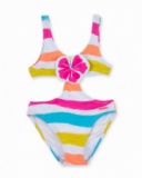 Trikini bianco da bambina Collezione Laguna Beach