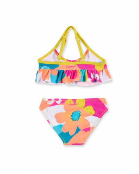 Bikini fucsia da bambina Collezione Laguna Beach