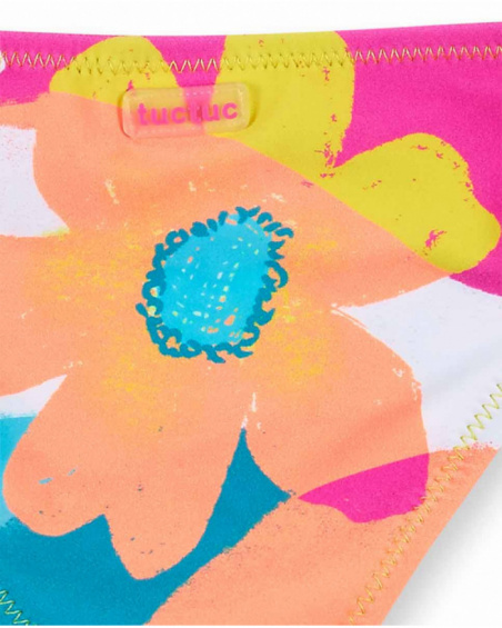 Bikini fucsia da bambina Collezione Laguna Beach