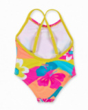 Costume da bagno fucsia da bambina Collezione Laguna Beach