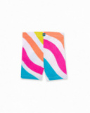 Leggings da ciclismo bianchi in maglia da bambina Collezione