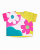 Camiseta punto amarillo niña Laguna Beach