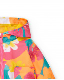 Giacca a vento fucsia da bambina Collezione Laguna Beach