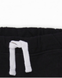 Bermuda da ragazzo in maglia nera Collezione Hey Sushi