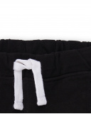 Pantaloncini rossi da bambino in maglia 'Hey tuc tuc'