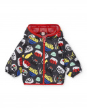 Giacca a vento grigia da ragazzo Collezione Hey Sushi