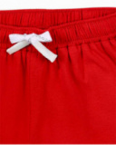 Pantaloncini rossi in maglia da bambina Collezione Hey Sushi