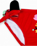 Mutandine rosse da ragazza Collezione Hey Sushi