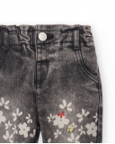 Pantaloni in denim grigio da bambina Collezione Hey Sushi