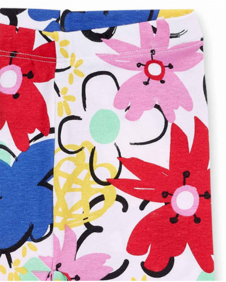 Completo in maglia rossa da bambina Collezione Hey Sushi