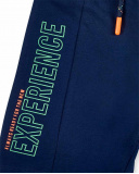 Bermuda da bambino in maglia blu navy Collezione Game Mode