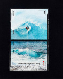 T-shirt nera in maglia con immagine per ragazzo Collezione