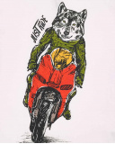 T-shirt bianca da bambino in maglia Collezione My Plan To Escape