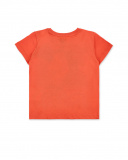 T-shirt arancione in maglia da bambino Collezione My Plan To