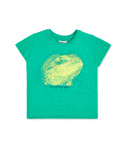 T-shirt verde in maglia da bambino Collezione Supernatural