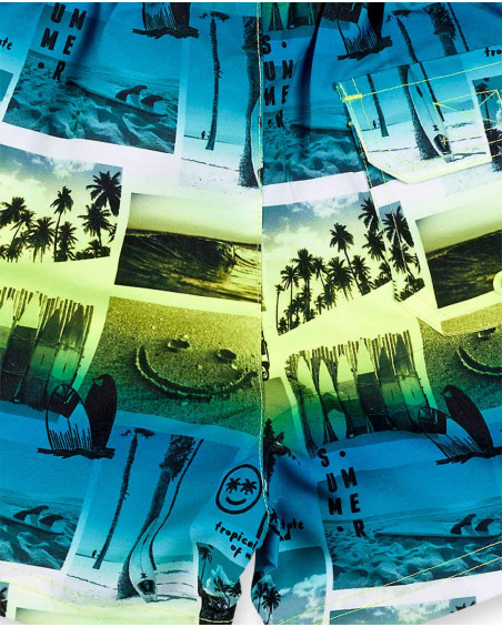 Bermuda blu da bambino Collezione Tenerife Surf