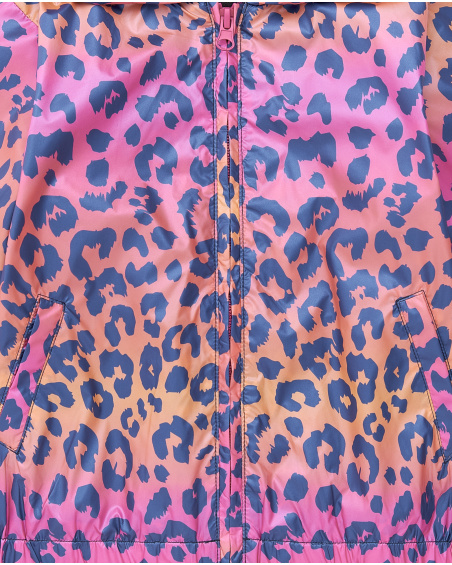 Giacca a vento fucsia da bambina Collezione Sunday Brunch