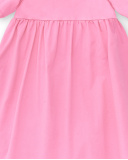 Abito piatto rosa da bambina Collezione Neon Jungle