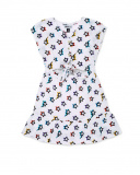 Abito bianco in maglia bambina Collezione Summer Vibes