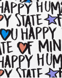 Abito bianco in maglia da bambina Collezione Summer Vibes