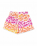 Shorts bianchi in maglia da bambina Collezione Sunday Brunch