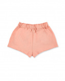 Shorts rosa in maglia da bambina Collezione Island Life