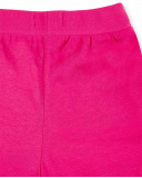 Shorts fucsia in maglia da bambina Collezione Basics Girl