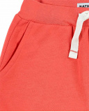 Shorts in maglia arancione da bambina Collezione Basics Girl