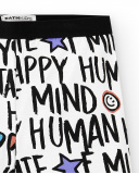 Leggings bianchi da ciclismo in maglia da bambina Collezione