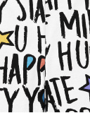 Leggings bianchi da ciclismo in maglia da bambina Collezione