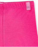 Leggings da ciclismo fucsia in maglia da bambina Collezione