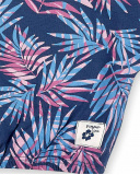 T-shirt corta in maglia blu navy da bambina Collezione