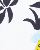 T-shirt bianca da bambino in maglia Collezione Sons Of Fun