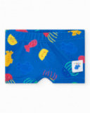 Completo per bambino con t-shirt bianca e pantaloncini blu