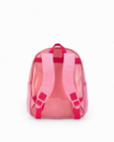 Mochila rosa para niña con diseño de animal y bolsillos Mochila rosa para niña con diseño de animal y bolsillos