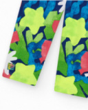 Leggings per bambina con stampa vivace e vita elastica Leggings per bambina con stampa vivace e vita elastica