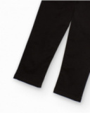 Pantalone chino nero per bambino con vita elasticizzata