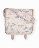 Seggiolino da viaggio portatile con stampa giraffe