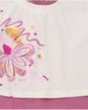 Camiseta de manga larga de niña con estampado de bailarina