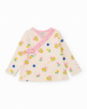 Completo in maglia per neonato con chiusura laterale