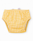 Costume da bagno in maglia per neonato con applicazioni in rilievo