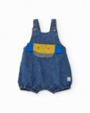 Completo in maglia per neonato con tasca frontale