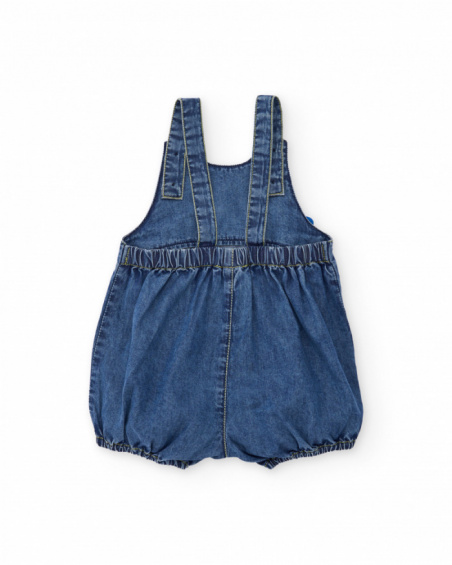 Completo in maglia per neonato con tasca frontale