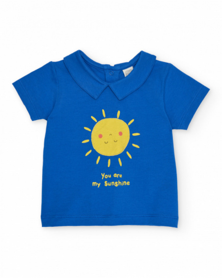 Completo in maglia per neonato con design infantile